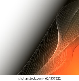 Abstract wave background advertising vector shiny colorful line red white