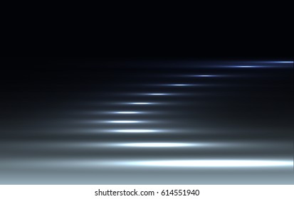 Abstract wave background advertising vector shiny colorful line blue white