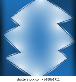 Abstract wave background advertising vector shiny colorful line blue