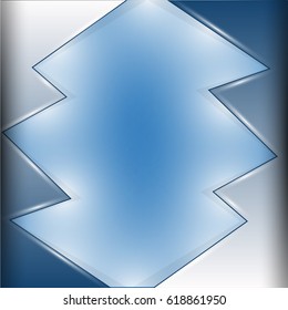 Abstract wave background advertising vector shiny colorful line blue