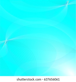 Abstract wave background advertising vector shiny colorful line blue white