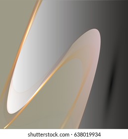 Abstract wave background advertising vector shiny colorful line yellow