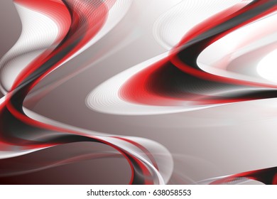 Abstract wave background advertising vector shiny colorful line red