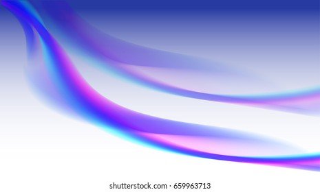 Abstract wave background advertising vector shiny colorful line blue