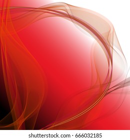 Abstract wave background advertising vector shiny colorful line red