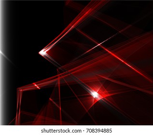 Abstract wave background advertising vector shiny colorful line red
