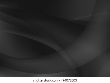 Abstract Wave Background Black