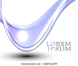 Abstract wave background blue
+