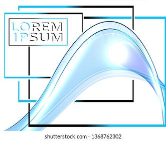 Abstract wave background blue
+