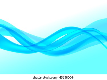 abstract wave background blue