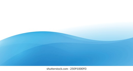 abstract wave background blue simple