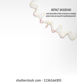 
Abstract wave background. Brochure Template