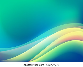Abstract wave background. Can be use for banner, poster, flyer, and corporate presentations.