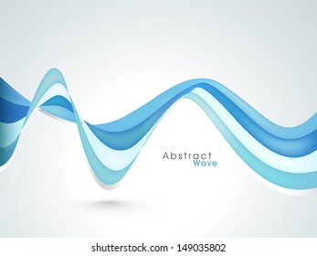 Abstract wave background, can be use as for corporate presentations. 