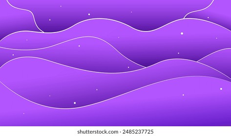 Abstract wave background, colorful cloud, liquid shape, curve gradient, mountain layout design, dynamic shapes. vector illustration