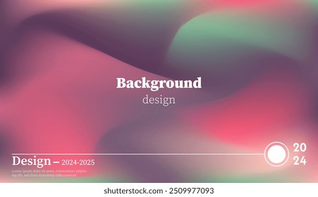 Fundo de onda abstrato com combinação colorida de cores, bonito e luxuoso. Cores pastel minimalistas