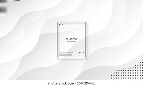 Abstract wave background with colorful shapes Vector