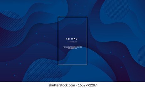 Abstract wave background with colorful shapes Vector