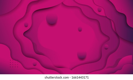 Abstract wave background with colorful shapes Vector