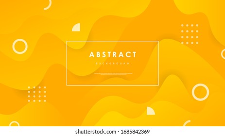 Abstract wave background with colorful shapes Vector