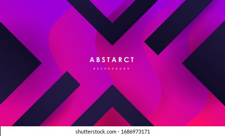 Abstract wave background with colorful shapes Vector