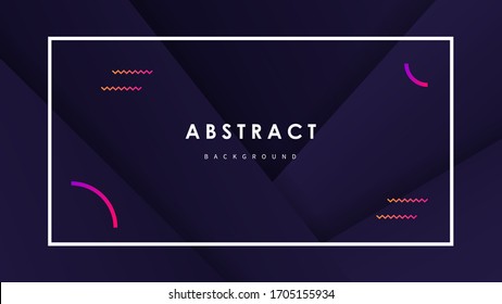 Abstract wave background with colorful shapes Vector