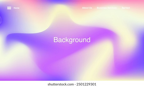 Abstract wave background with a combination of colorful colors, beautiful and luxurious. Minimalist pastel colors