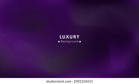 Abstract wave background with a combination of purple colors in a black frame is elegant, beautiful and luxurious. Minimalist pastel colors