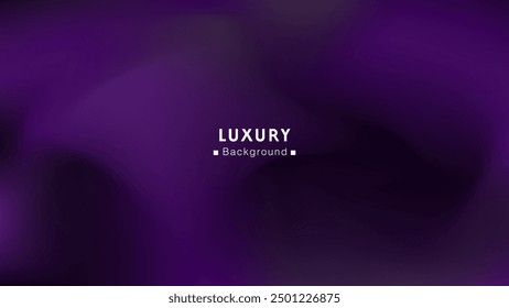 Abstrakter Wellenhintergrund mit einer Kombination von violetten Farben in einem schwarzen Rahmen ist elegant, schön und luxuriös. Minimalistische Pastellfarben