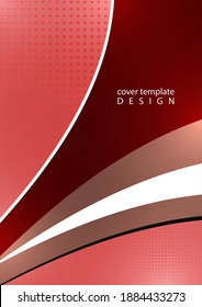 Abstract wave background with copy space. Modern design for business templates, web designs, presentations. Vector illustration