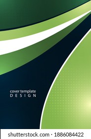 Abstract wave background with copy space. Modern design for business templates, web designs, presentations. Vector illustration