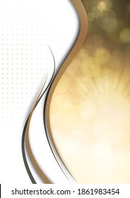 Abstract wave background. Cover design template. Creative design. Vector illustration