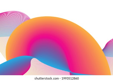 Abstract wave background. Creative background.