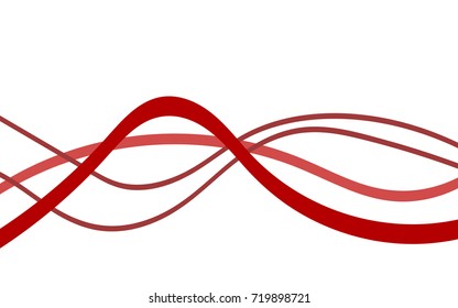 abstract wave background curve motion lines graphic waving  banner template