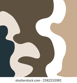 abstract wave background with dark dominant color