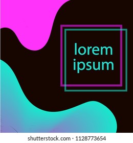 Abstract wave background design