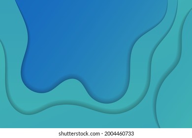 plantilla de diseño de fondo de onda abstracta
