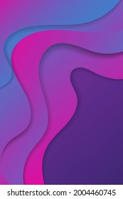 plantilla de diseño de fondo de onda abstracta