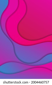 plantilla de diseño de fondo de onda abstracta