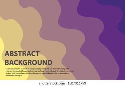 Abstract wave background design organic shapes, organic shapes vector illustration for banner, presentation, and invitation. 