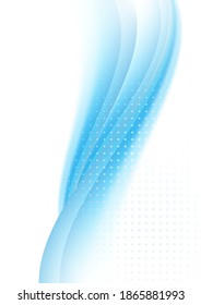 Abstract wave background. Design template for cover, business card, flyer, banner. Creative corporate design. Vector illustration