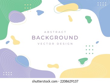 Diseño de fondo de ondas abstractas para su negocio