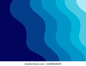 Abstract wave background desktop wallpaper, dark blue, yellow, colour colour, background illustration template, graphic, soft colour