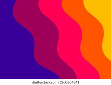 abstract wave background desktop wallpaper, soft maroon, orange, yellow colour, background illustration template banner, graphic, soft colour