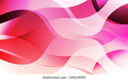 Abstract Wave Background With Dynamic Effect. For Your Design Ad, Banner, Cover Page. Vector Illustration.
