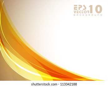 Abstract wave background. EPS 10.