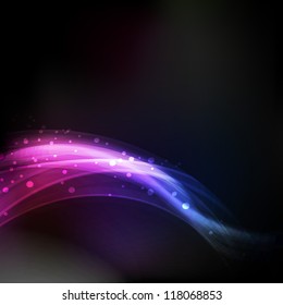 Abstract wave background. EPS 10.