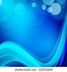 Abstract wave background. EPS 10.