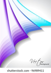 abstract wave background. eps 10. Vector illustration.