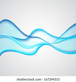 Abstract wave background. EPS10 vector